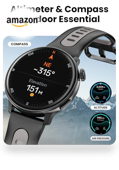 GPS Smart Watch with AMOLED Screen — Smartwatches, Mingdaln