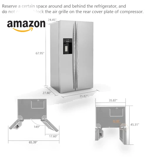 Large Refrigerator Fridge — Mini Fridges, Electactic