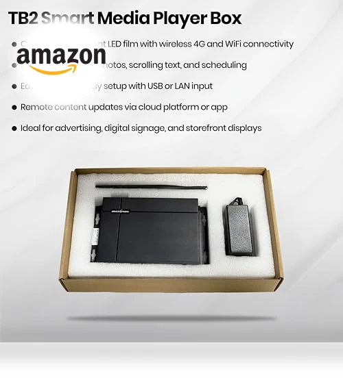 LED Controller Box for Transparent LED Film Display — Wall Controllers, INWIXA