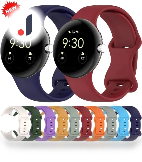 No Gap Silicone Strap — Smartwatch Straps