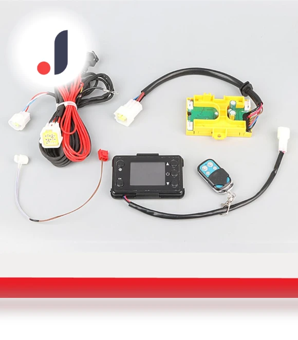 Parking Heater LCD Monitor Switch Remote Control Board Sensor Wire Kit — Heater Parts, FYUU-autoparts