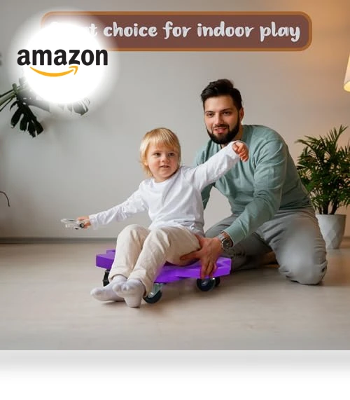 Plastic Scooter Boards with Handles for Kids — Kids Fitness, romrex