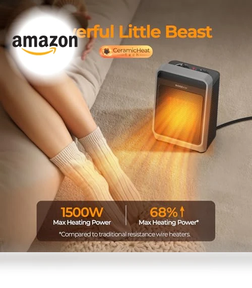 Portable Electric Ceramic Heater — Portable Heating Solutions, Rosekm