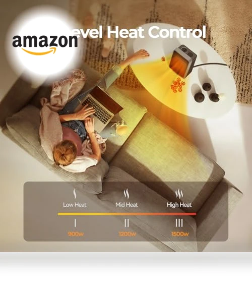 Portable Electric Ceramic Heater — Portable Heating Solutions, Rosekm