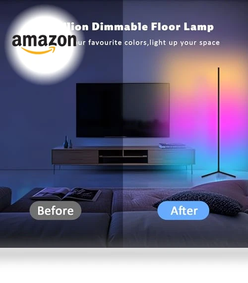RGB Ambient Smart Floor Lamp — Standing Lights, Tyute