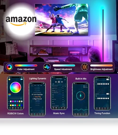 RGB Ambient Smart Floor Lamp — Standing Lights, Tyute