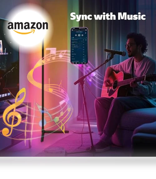RGB Ambient Smart Floor Lamp — Standing Lights, Tyute