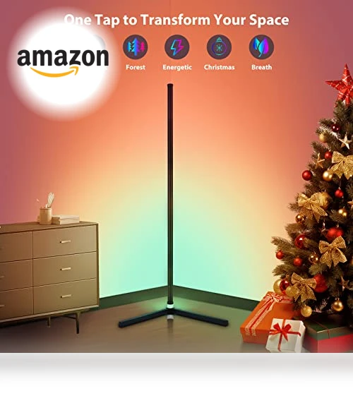 RGB Corner Floor Lamp — Standing Lights, WISIMMALL