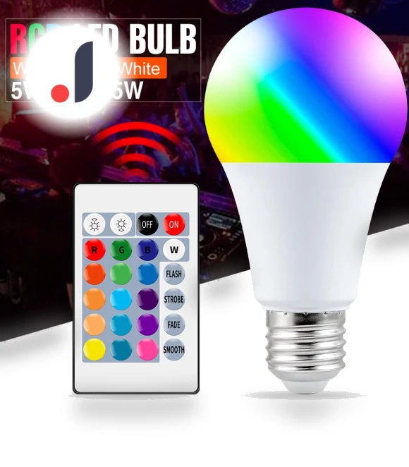Smart Control LED RGB Light Bulb — LED, AVE