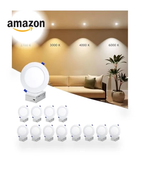 Smart Downlight Recessed Ceiling Light — LED, Puzzles