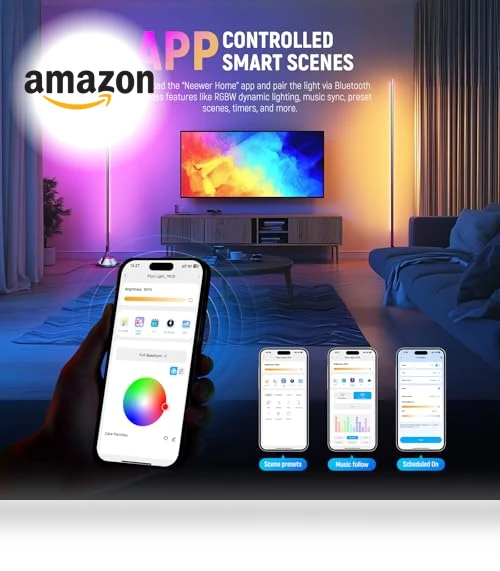 Smart LED Floor Lamp — Standing Lights, NEEWER
