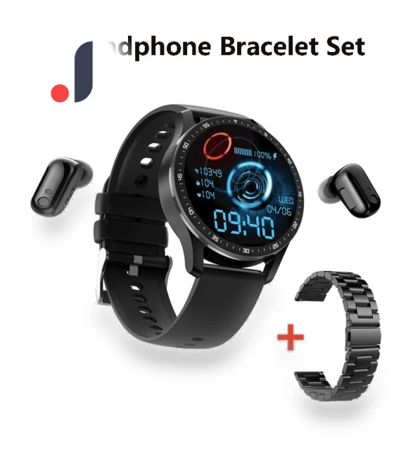 Smart Music Headphones 2-in-1 Talking Watch — Wearable Accessories, fantasy future word