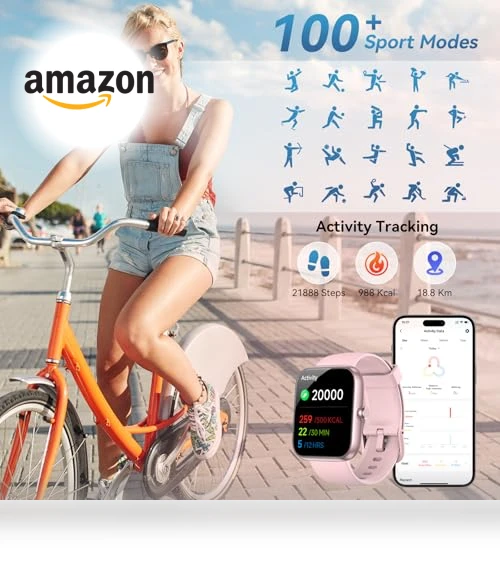 Smart Watch with Alexa Built-in — Smartwatches, Mikego