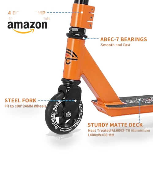 Stunt Scooter for Kids — Stunt Scooters, LEADER RIDER