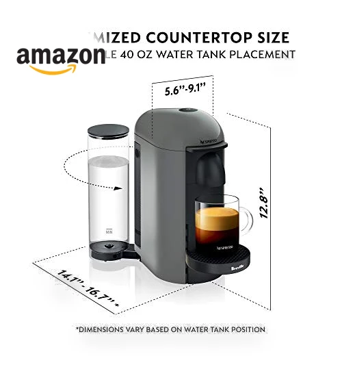VertuoPlus Coffee and Espresso Machine — Coffee & Espresso Combos, Breville
