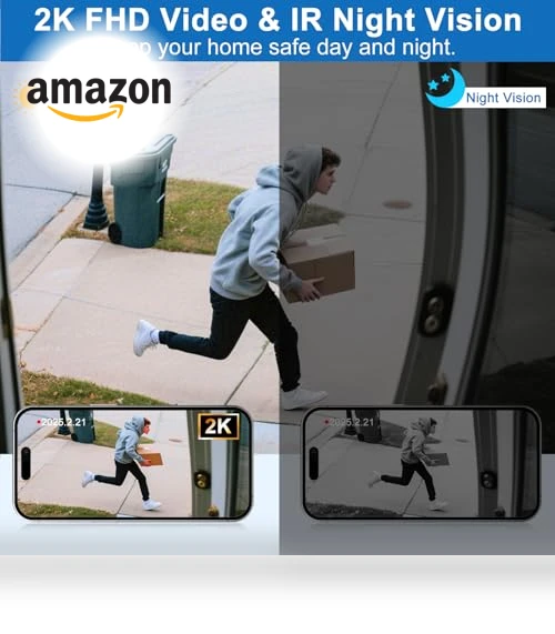 Wireless Doorbell Camera — Smart Home Security, KAMEP