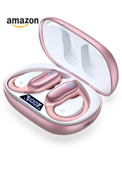 Wireless Earbuds with Earhooks — In-Ear Headphones, Generic