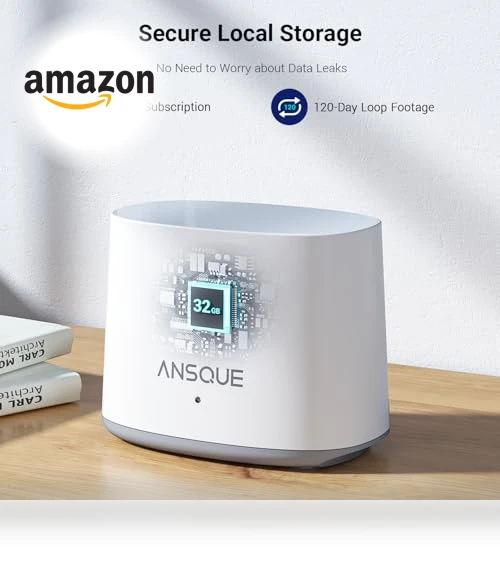 Wireless Outdoor Home Security Camera System — Smart Home Security, ANSQUE