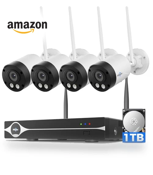 Wireless Security Camera Outdoor — Security Cameras, Hiseeu