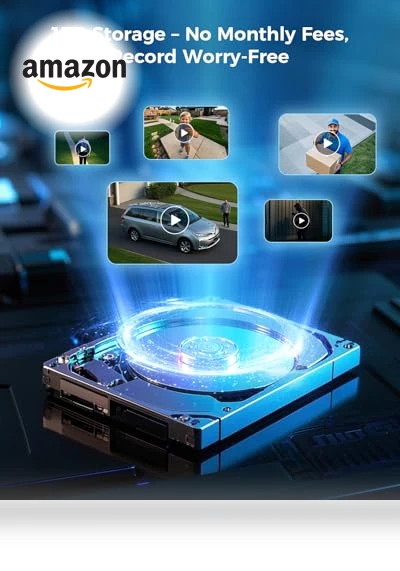 Wireless Security Camera Outdoor — Security Cameras, Hiseeu