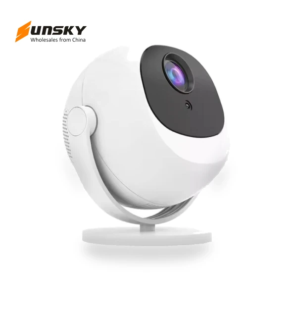 High-Definition Intelligent Ball Android Projector — Home Theater Projectors