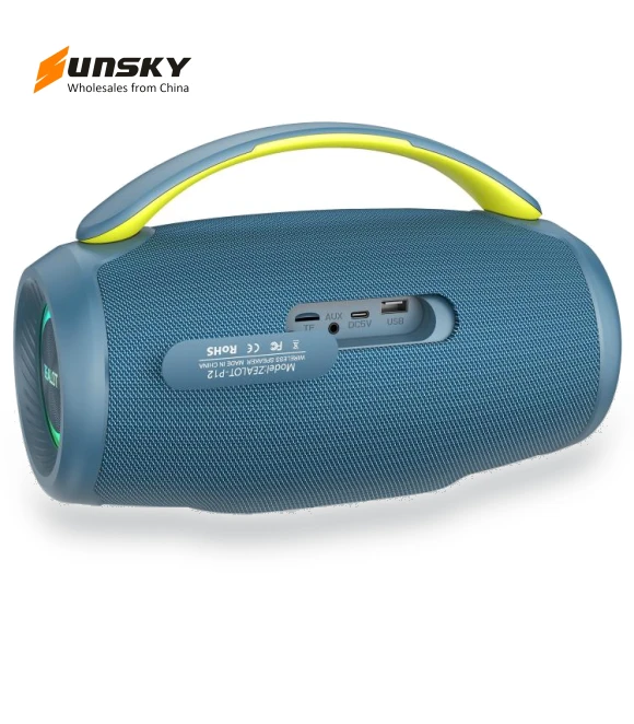 Portable Handheld Outdoor RGB Bluetooth Speaker — Portable Audio Solutions, ZEALOT