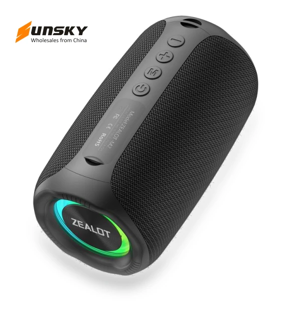 Portable Outdoor RGB Bluetooth Speaker — Portable Audio, ZEALOT
