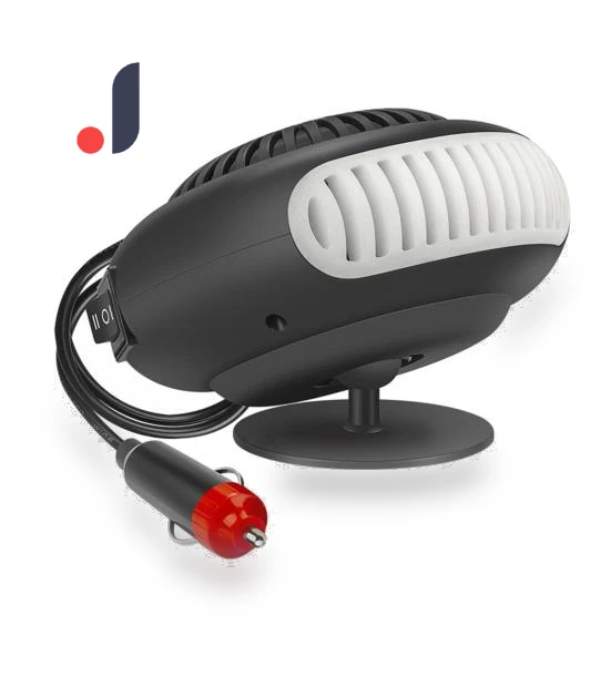 Car Heater with 360-Degree Rotating Base — Portable Heating Solutions, Car Accessories