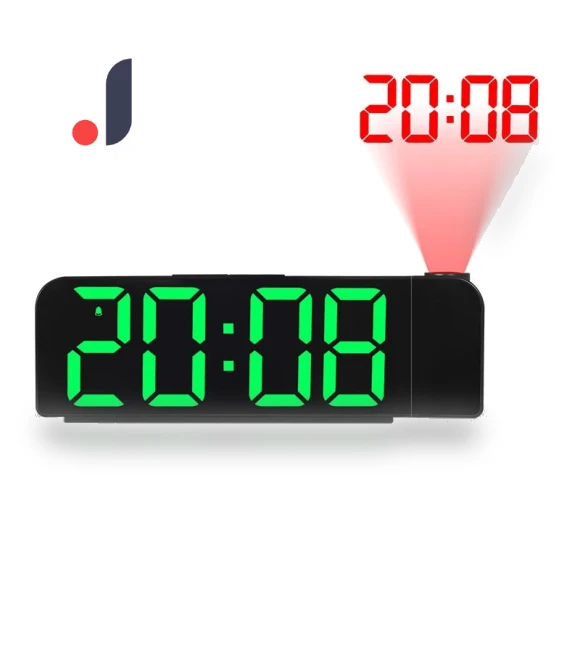 Digital Smart Alarm Clock with Temperature — Alarms & Clocks, Factory Discount Outlet