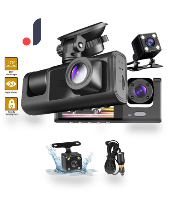 HD 1080P Dual Lens Car Dash Cam — Dashboard Cameras, YuHeng 01
