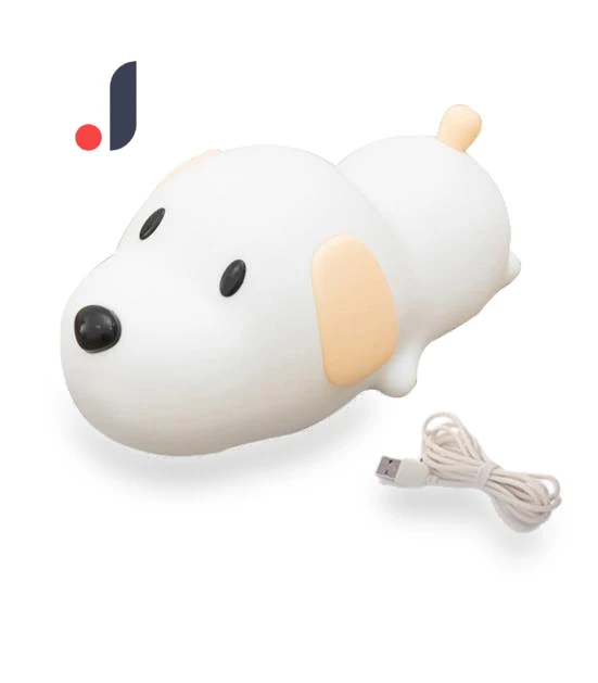LED Night Light with Cute Dog and Timer — Night Lights, Factory Discount Outlet