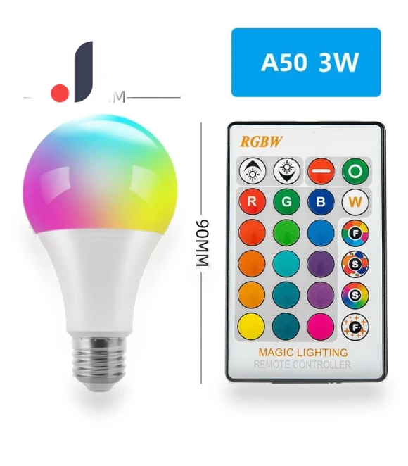 Smart LED RGB Color Changing Bulb — LED, Refreshing Home