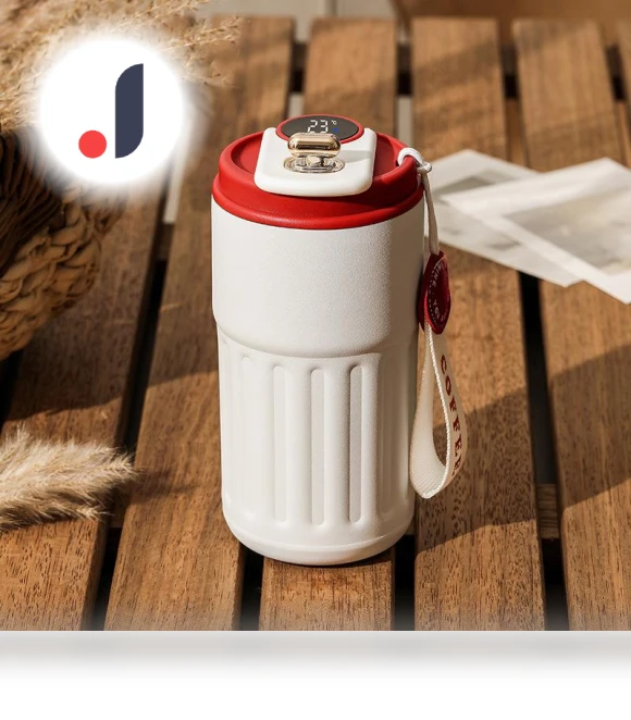 Smart Temperature Display Vacuum Flask — Flasks, Factory Discount Outlet