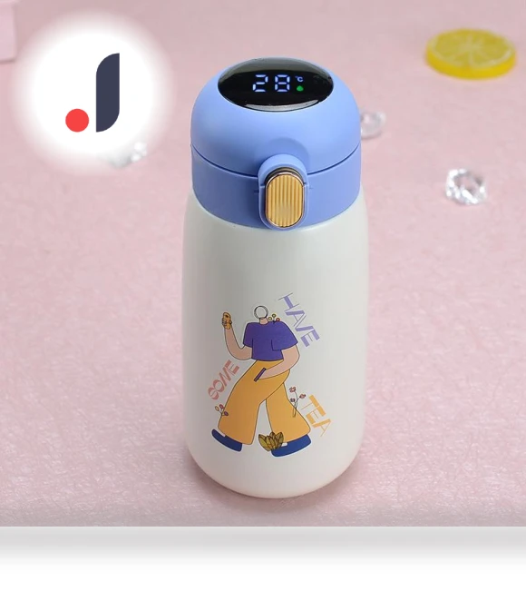 Smart Vacuum Cup with LED Touch Display — Beverage Warmers, Factory Discount Outlet