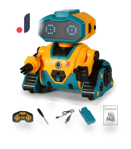 Gesture-Controlled Robot Toy with LED Eyes — Interactive Figures & Robots, Worry free storage