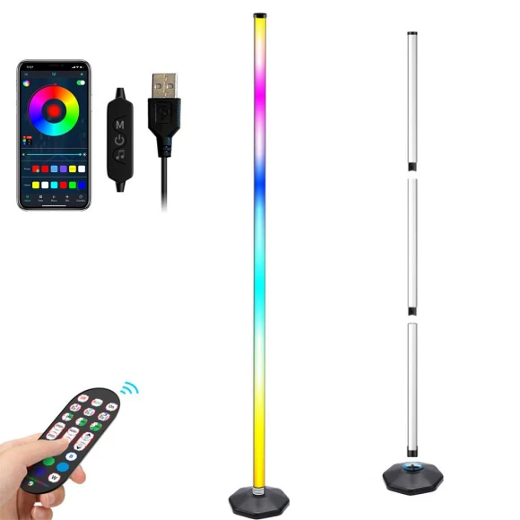 Smart LED Floor Corner Lamp — Standing Lights, Build My Home