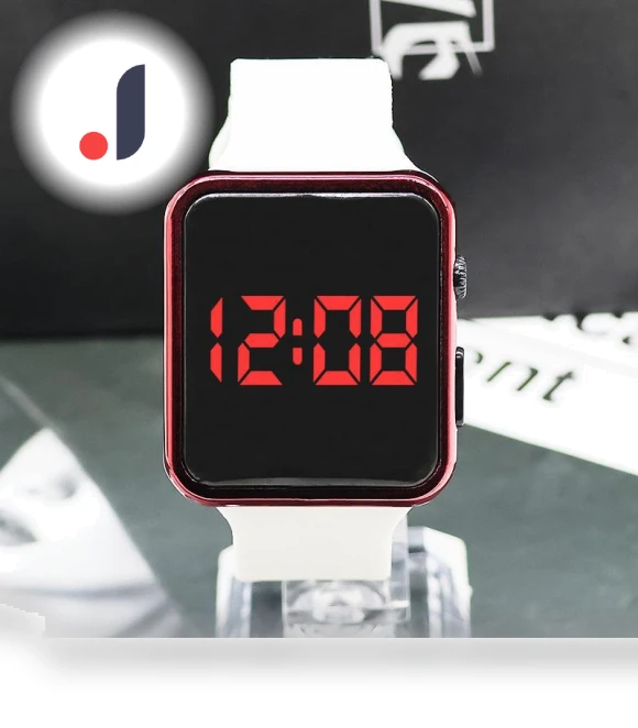 Sports LED Square Watch — Timing Tools, AI Supermarket