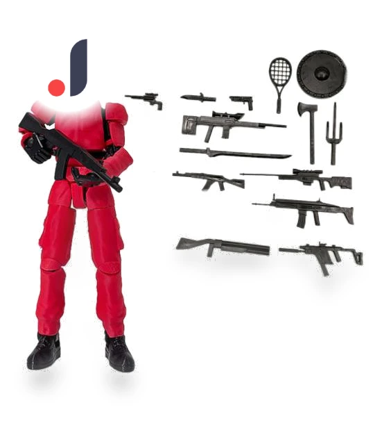 3D Printed Robot Figure with Movable Joints — Statues, haoyunlian