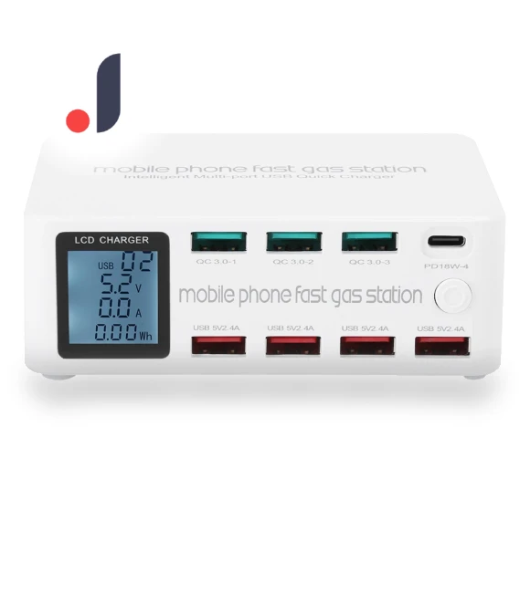 8-in-1 Multifunctional USB Charging Station — Power Hubs, Honor Electronics