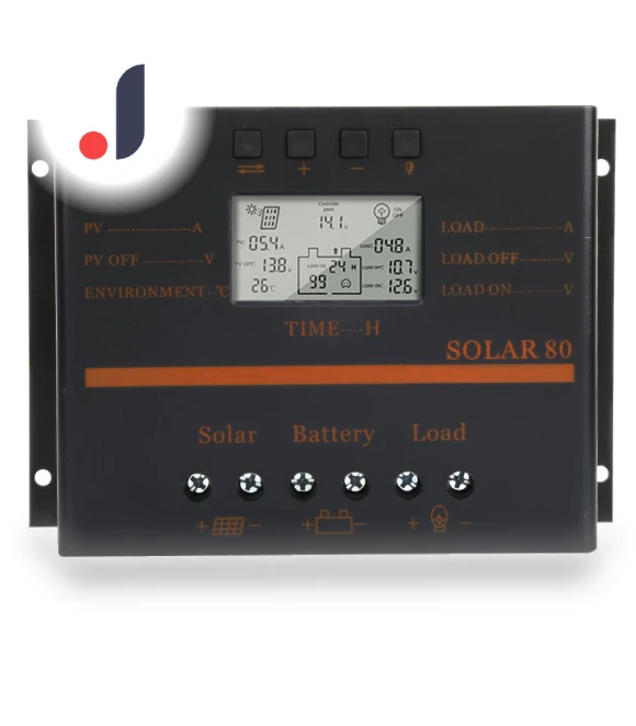 Automatic 80A PWM Solar Charge Controller — Power Management, Koogeelife