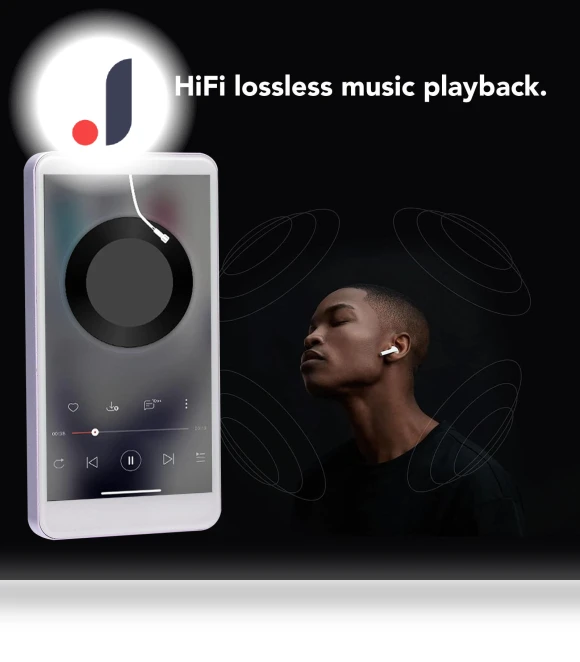 MP4 Player with Bluetooth 5.0 and WiFi — Portable Media Players, Honor Electronics