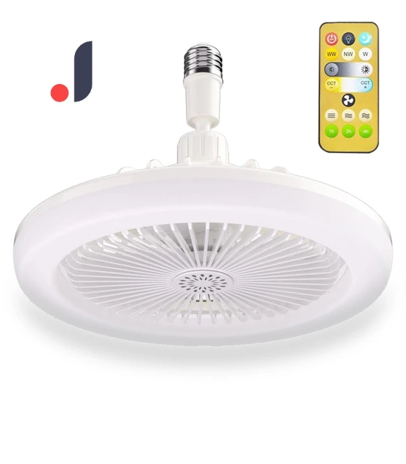 Smart Ceiling Fan with LED Light — Ceiling Fan Lighting Solutions, JUDING