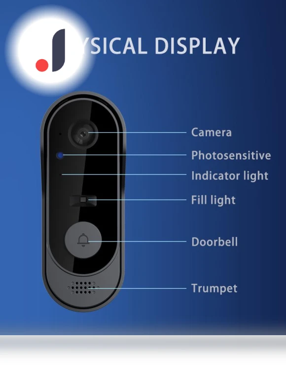 Waterproof Smart Video Doorbell — Smart Home Security, ElectroCN