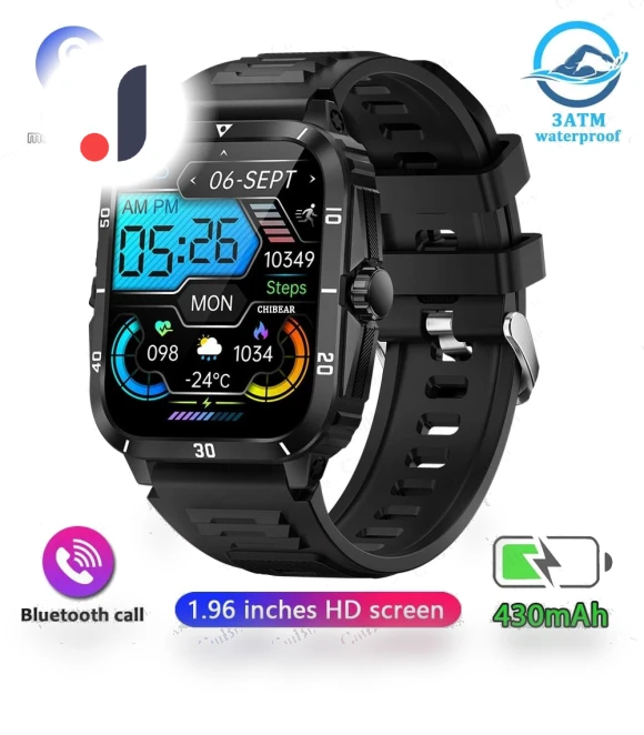 1.96-inch HD Outdoor Smart Watch — Smartwatches, SACOSDING