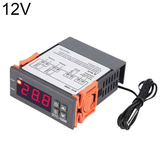 LED Digital Thermostat Relay Temperature Controller — Home Climate Control, 888 Auto Parts Town
