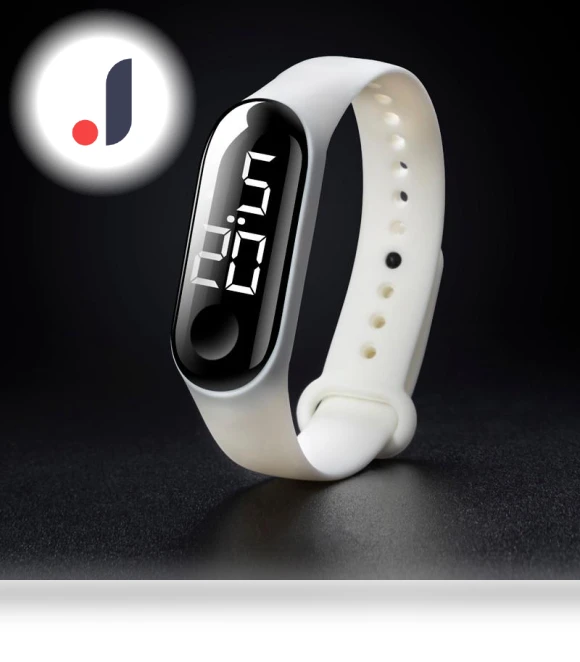 LED Electronic Sports Glow Touch Watch — Men's Timepieces, Dangerous