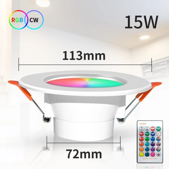 RGB Tuya Smart Ceiling Light — Overhead Lighting, Cosy Homes