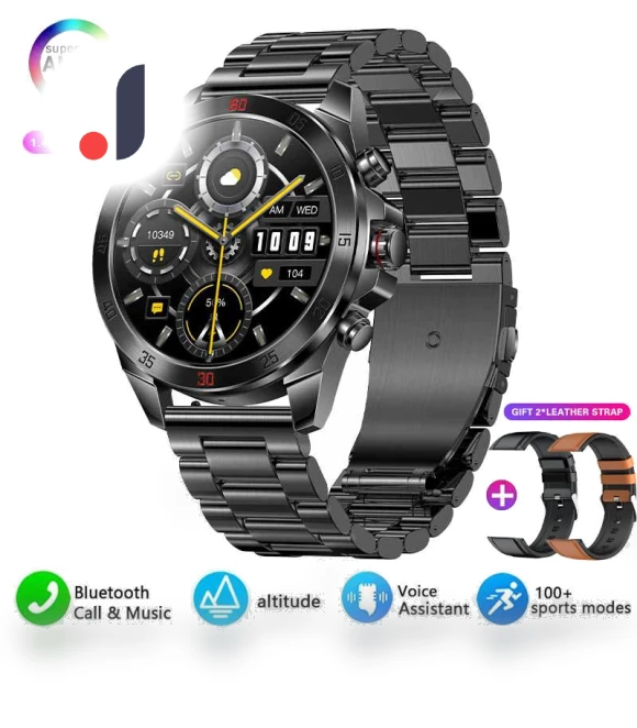 Smart Watch with AMOLED Display — Smartwatches, Zodvboz
