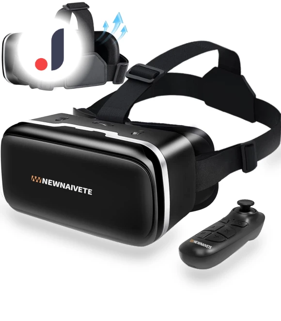 VR Headset for Phone with Controller — VR Headsets, RuKing