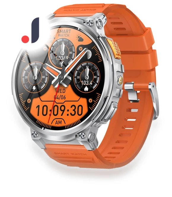1.85-inch IPS Screen Heart Rate Monitor Bluetooth-compatible Calling Sports Smart Watch with Flashlight — Smartwatches, Tiktkkkk